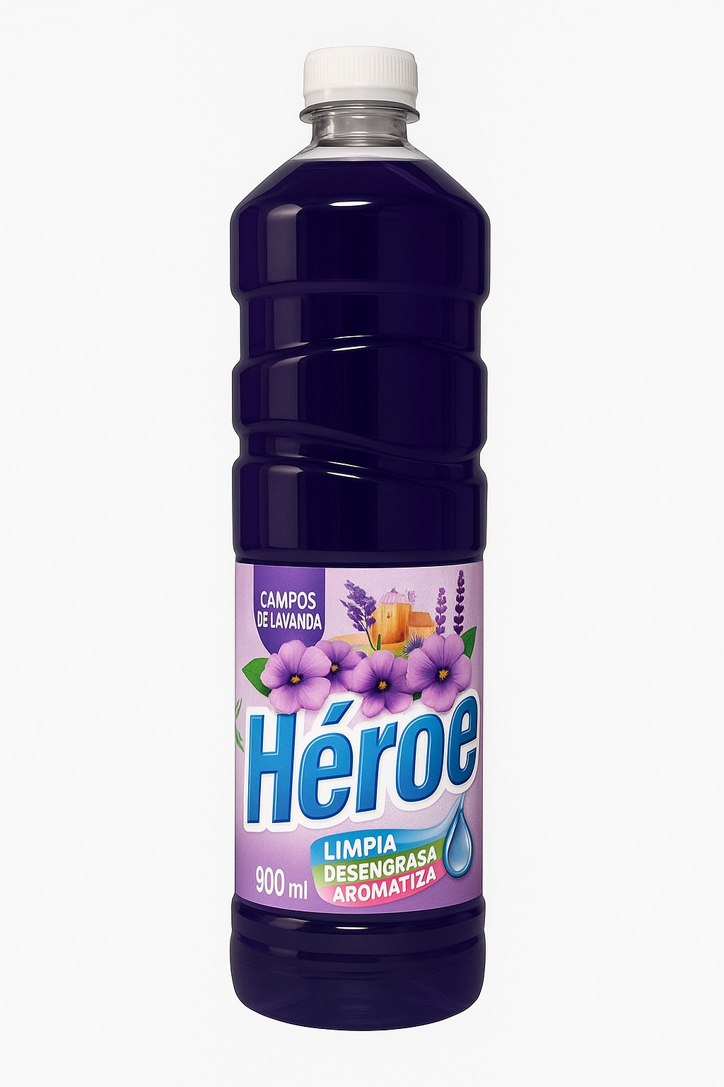 Limpiador Heroe Campos de Lavanda 900 Ml